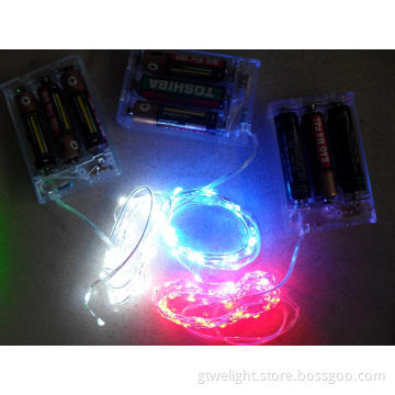 3AA Batteries Drive Copper String Lights 50LEDs